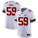 Ohio State Buckeyes 59 Tyquan Lewis White Diamond Nike Logo College Football Jersey Dzhi,baseball caps,new era cap wholesale,wholesale hats